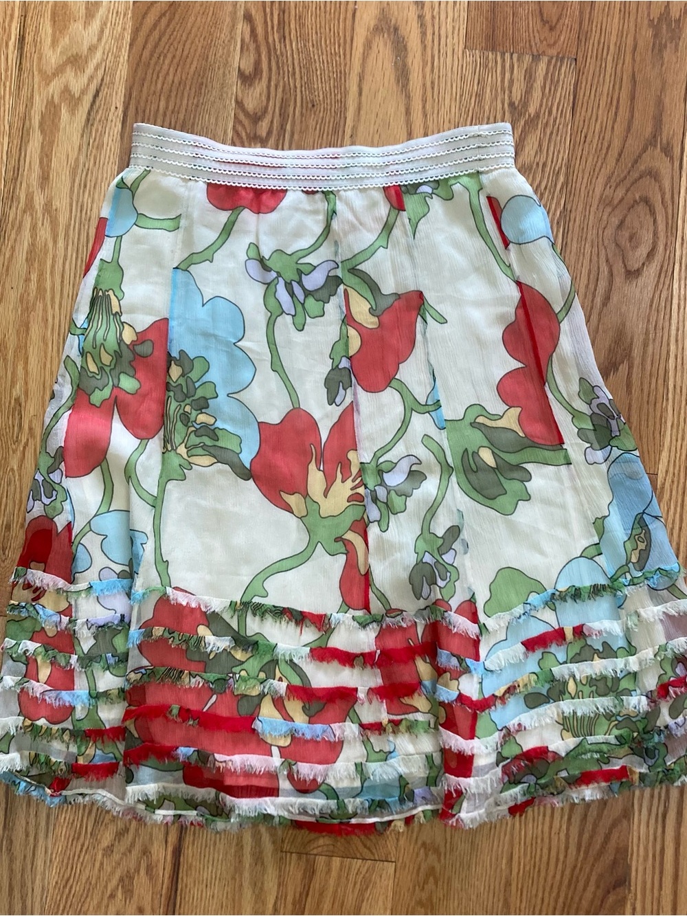 Cynthia Steffe vintage silk skirt